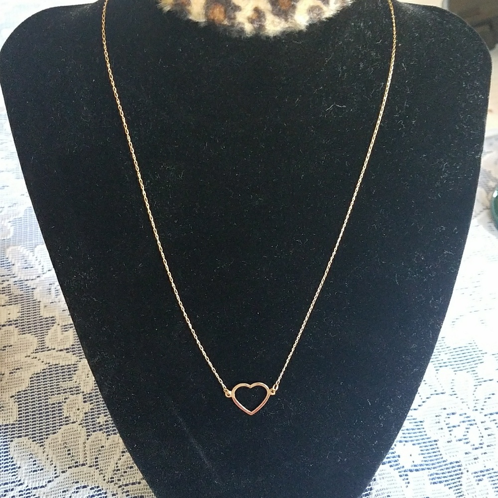 14KT Gold Heart Necklace